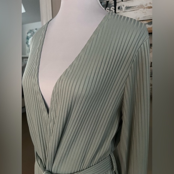 Ekouaer Ribbed Light Weight Long Length Robe - Picture 2 of 6